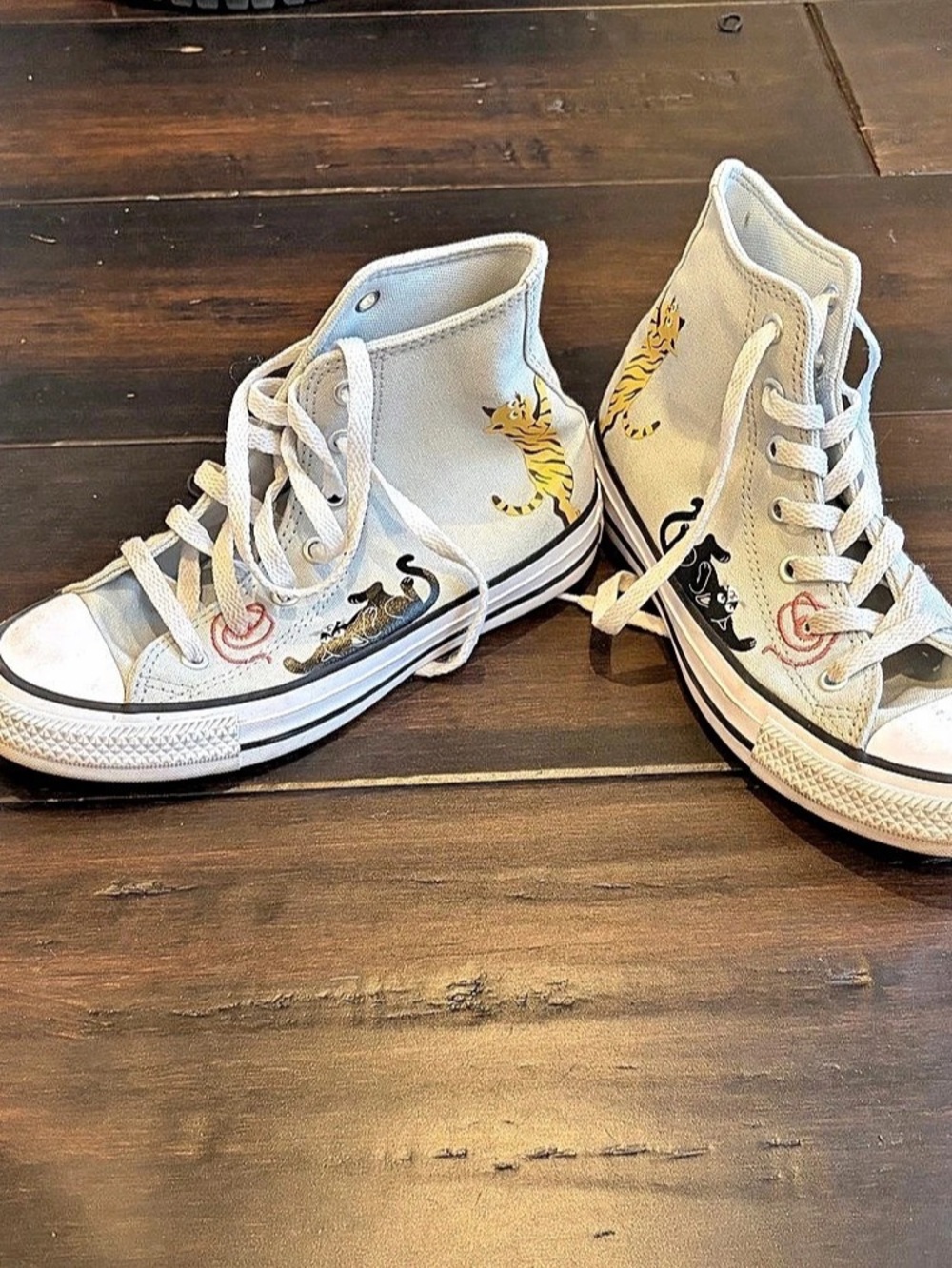 Converse Chuck Taylor All Star Animal Print High Top Sneakers US - Kids 3.5